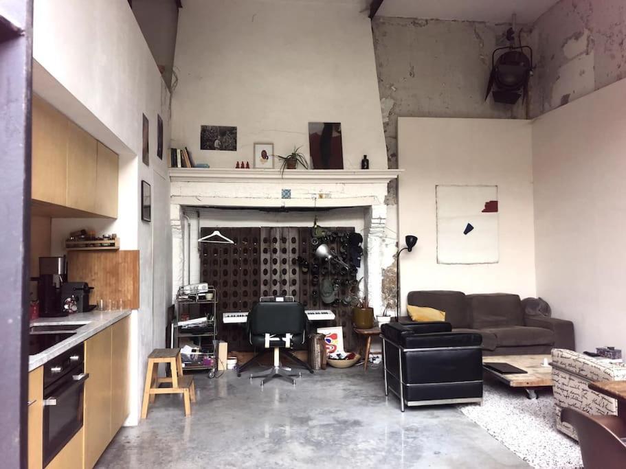 Antwerp Loft -Art And Chill- Parking Available Apartamento Exterior foto